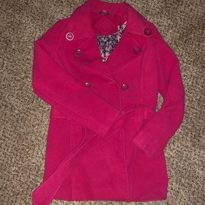 Hot Pink Peacoat